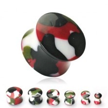 Ear plug in army colours