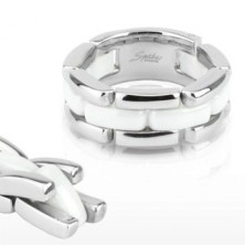 Three-row steel - ceramic ring, flexible